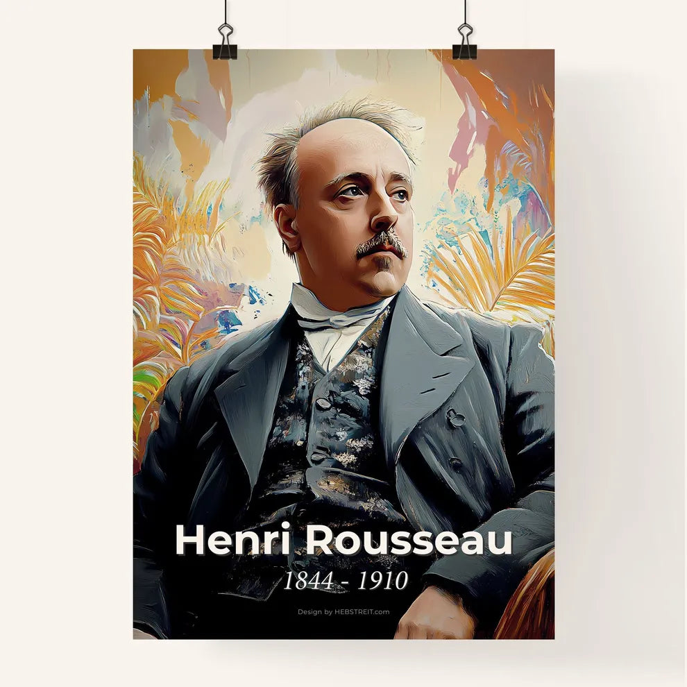 Portrait of Henri Rousseau Poster