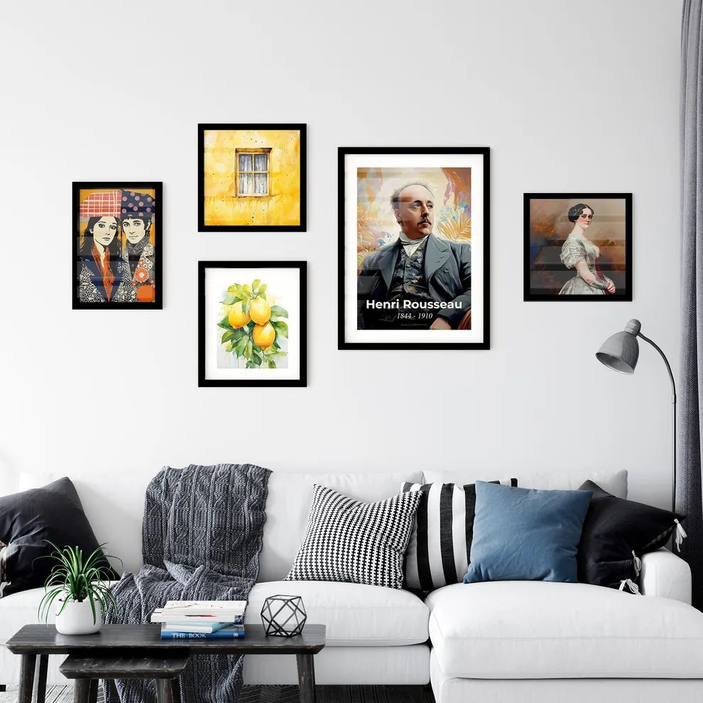 Portrait of Henri Rousseau Wall Art