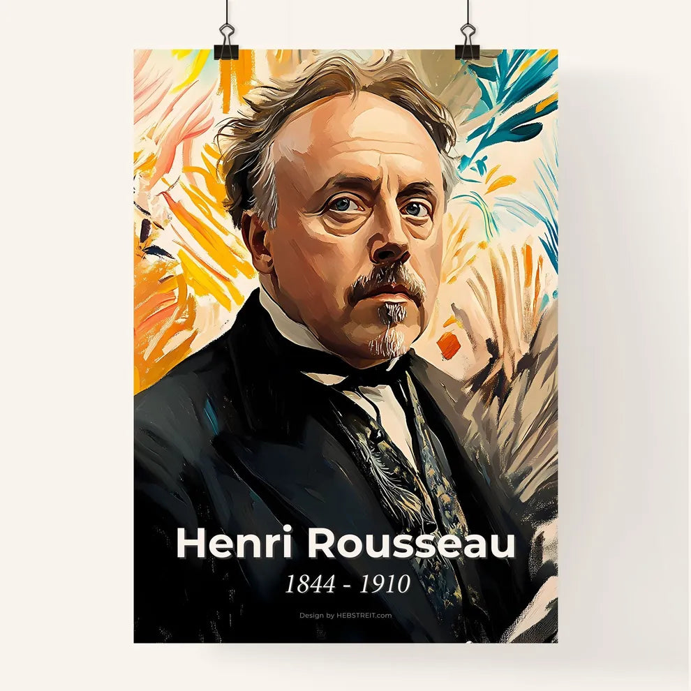 Portrait of Henri Rousseau Poster