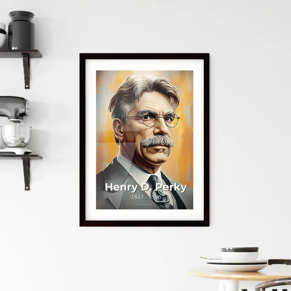 Portrait of Henry D. Perky Hangings