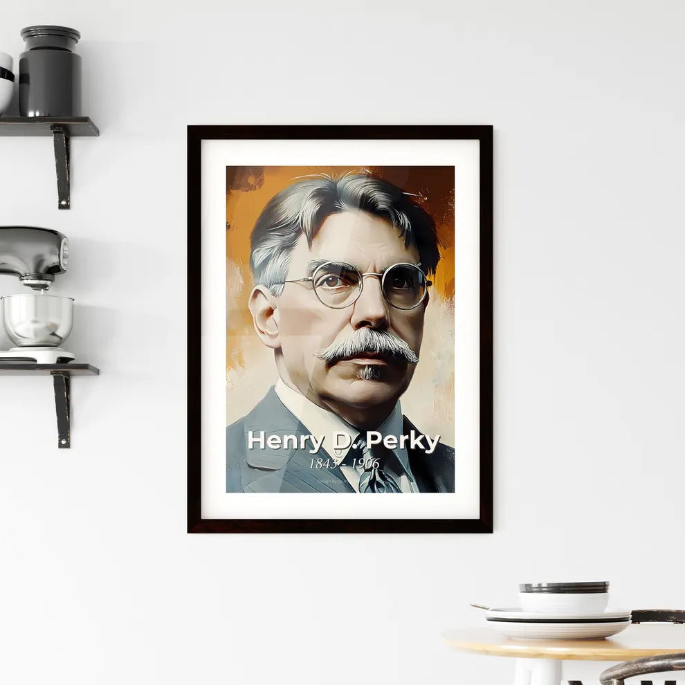 Portrait of Henry D. Perky Hangings