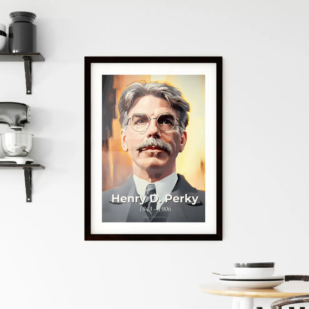 Portrait of Henry D. Perky Hangings