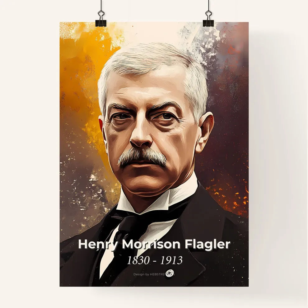 Portrait of Henry Morrison Flagler Poster