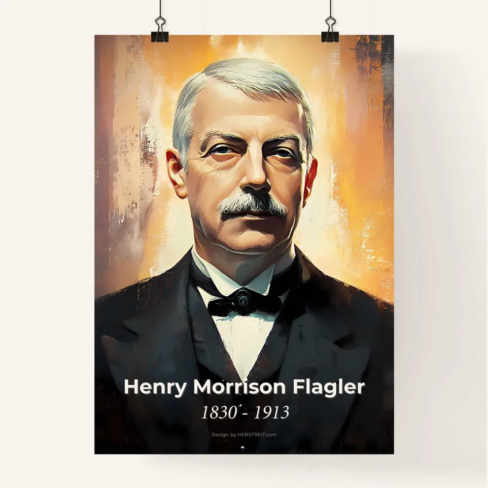 Portrait of Henry Morrison Flagler Poster