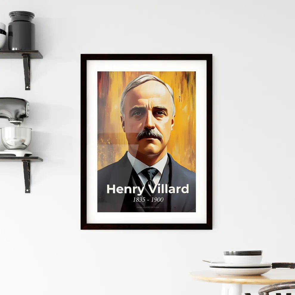 Portrait of Henry Villard Hangings