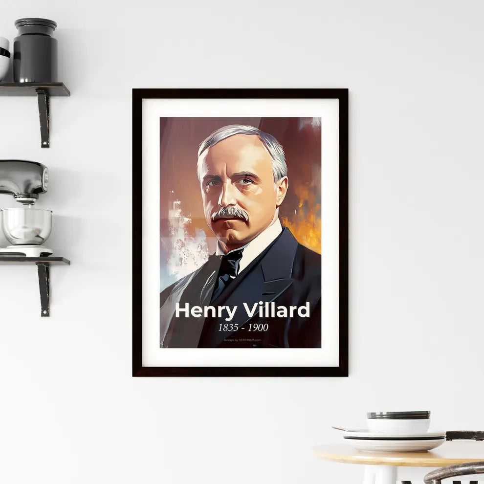 Portrait of Henry Villard Hangings