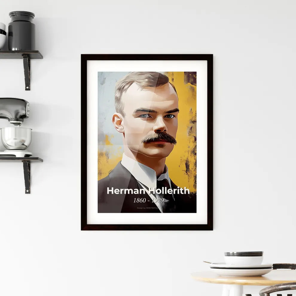 Portrait of Herman Hollerith Hangings