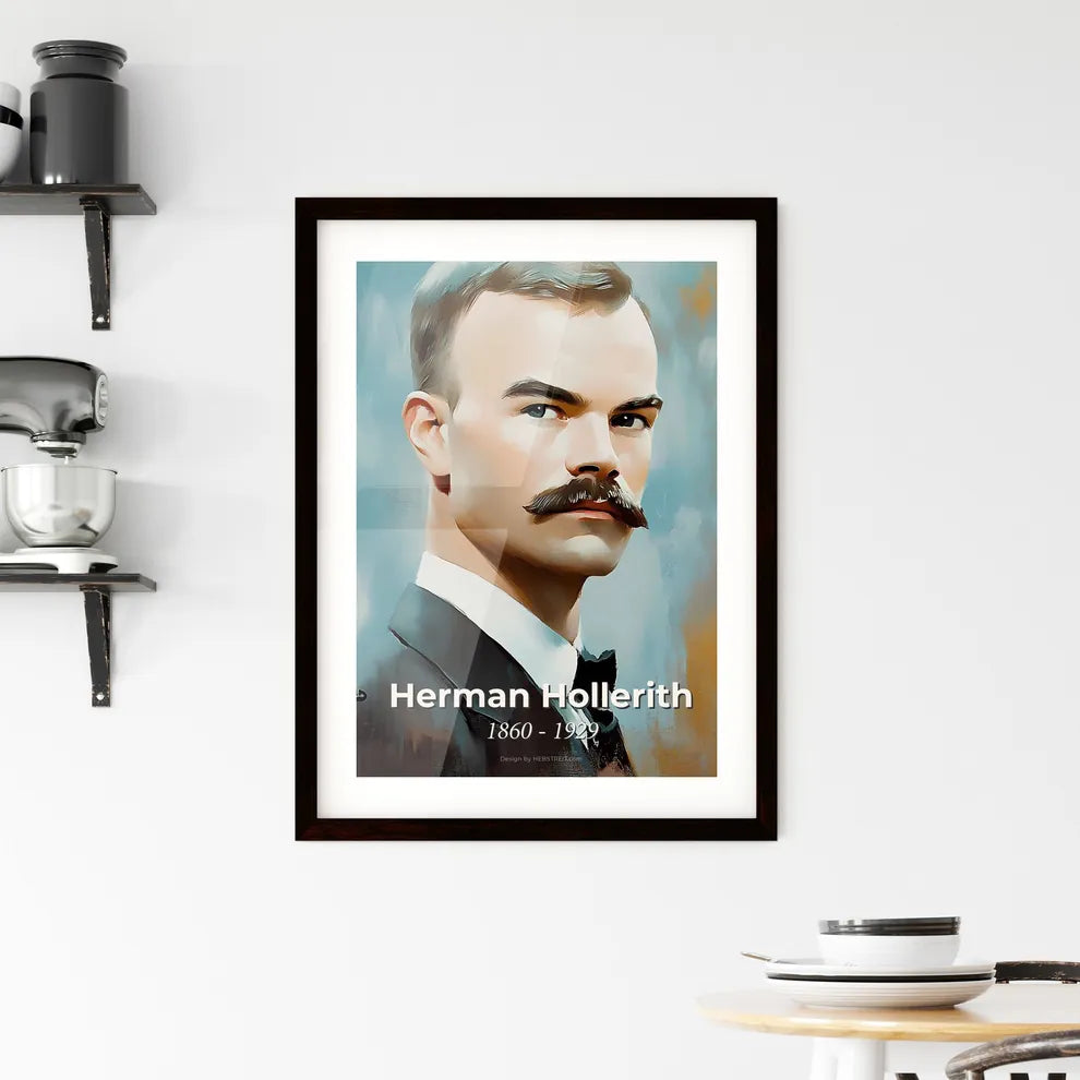 Portrait of Herman Hollerith Hangings