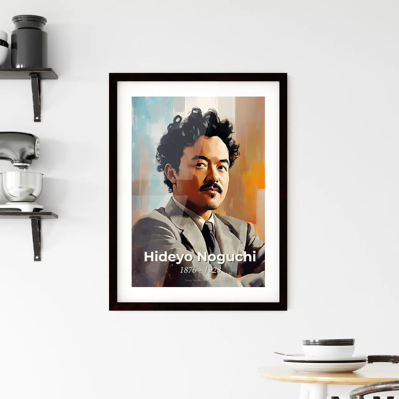 Portrait of Hideyo Noguchi Hangings