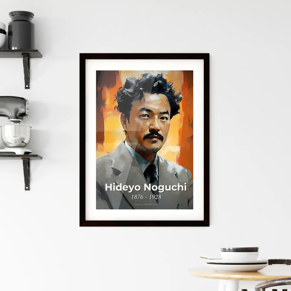 Portrait of Hideyo Noguchi Hangings