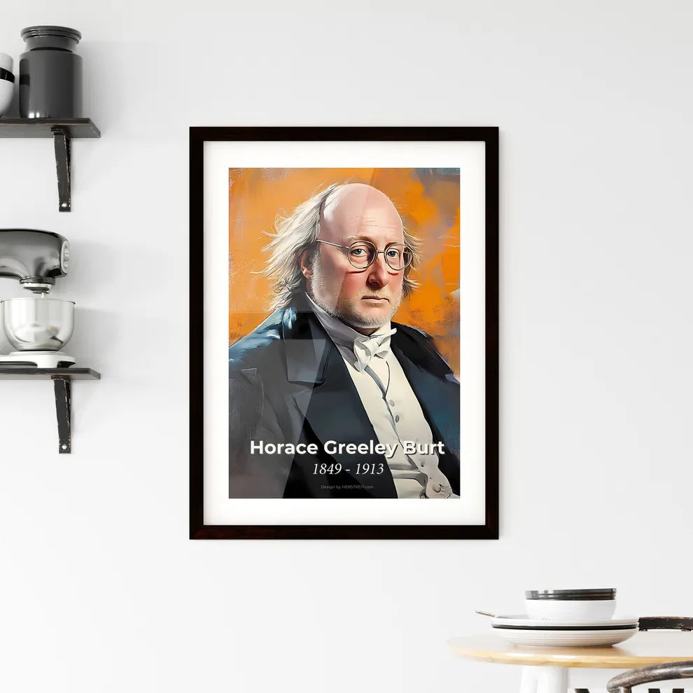 Portrait of Horace Greeley Burt Hangings