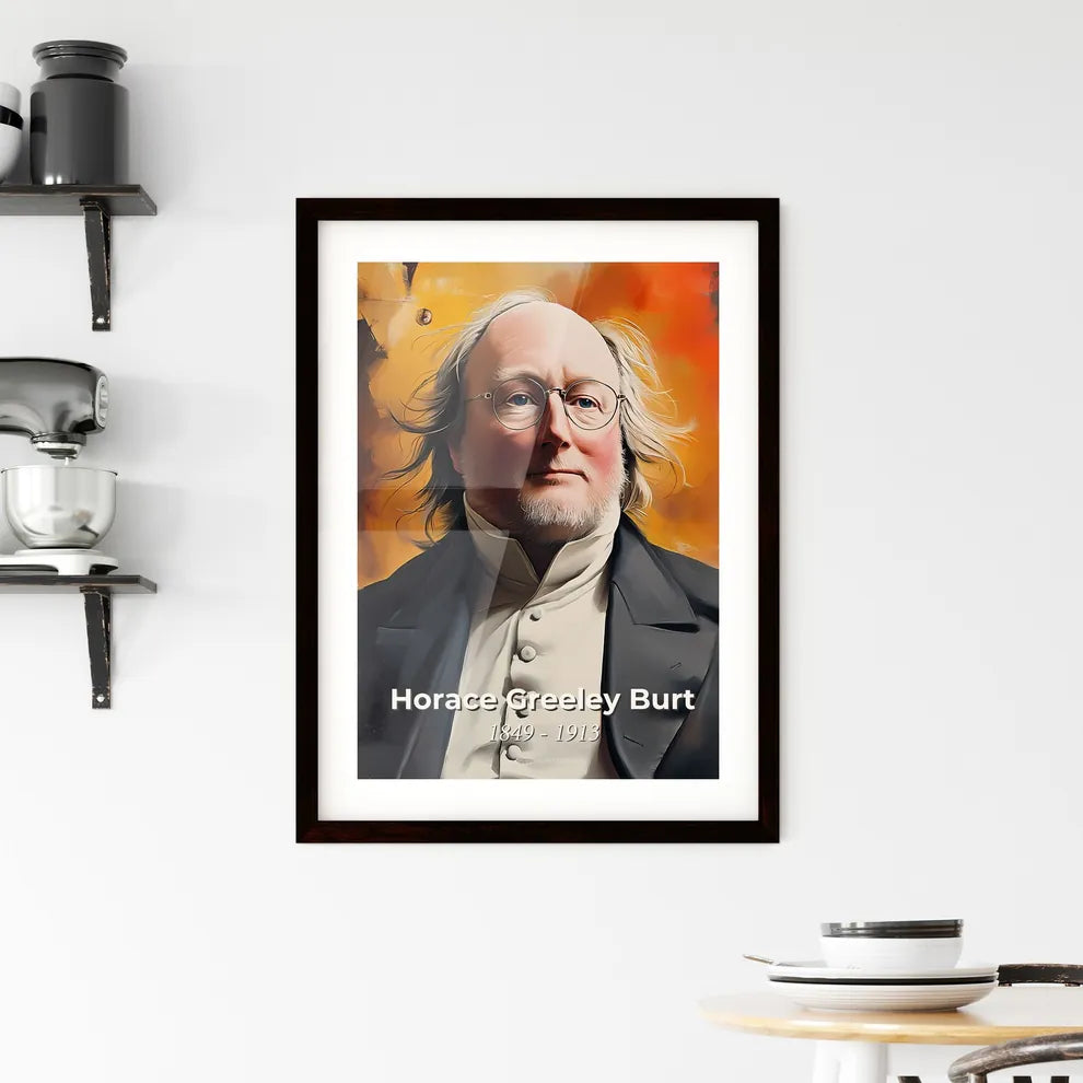 Portrait of Horace Greeley Burt Hangings