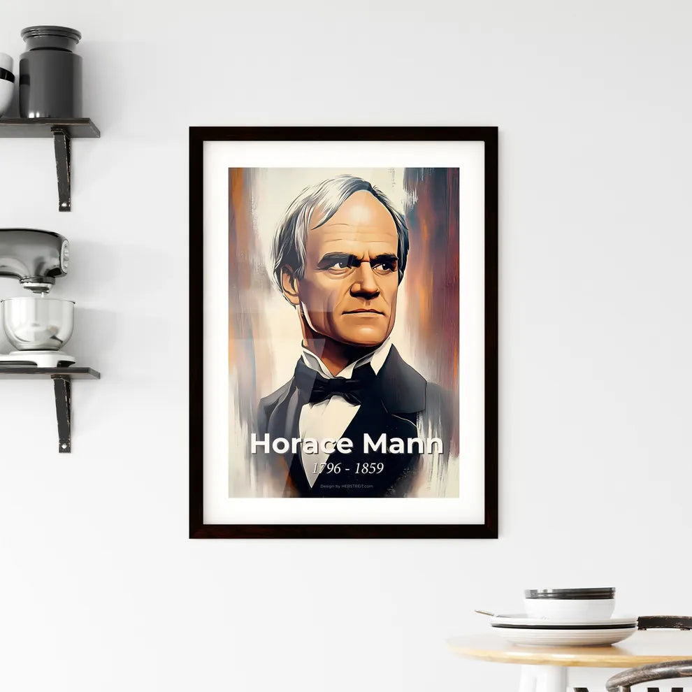 Portrait of Horace Mann Hangings