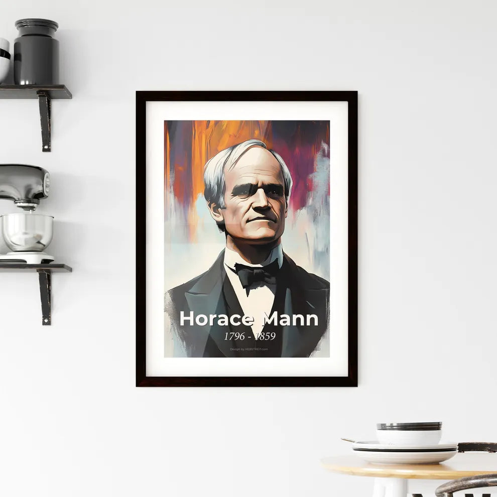 Portrait of Horace Mann Hangings