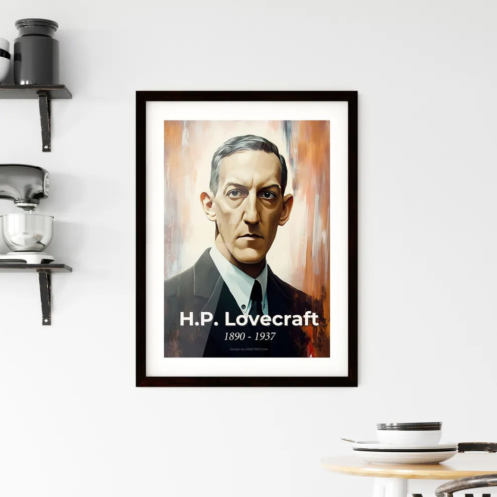 Portrait of H.P. Lovecraft Hangings