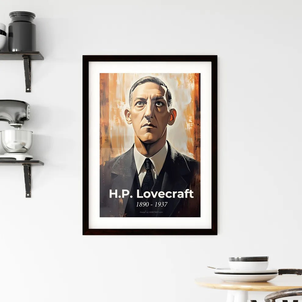 Portrait of H.P. Lovecraft Hangings