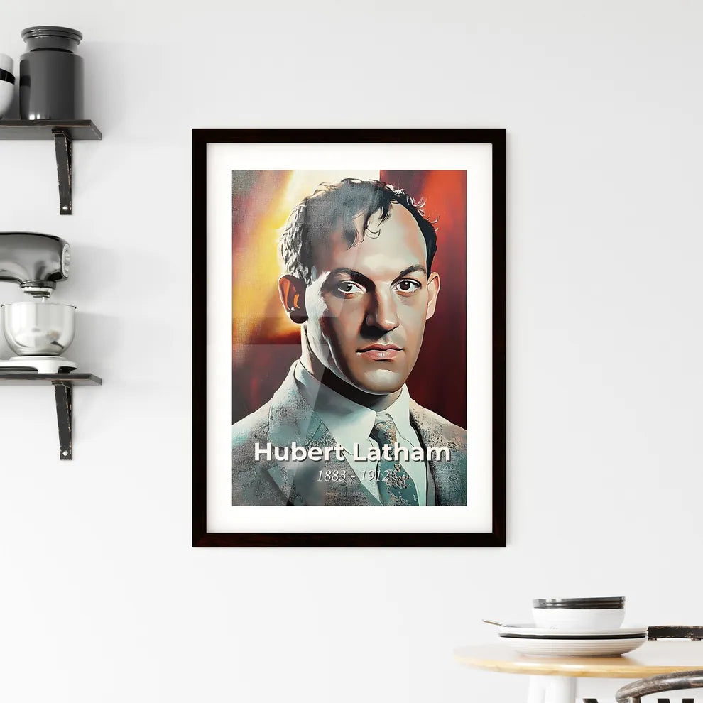 Portrait of Hubert Latham Hangings