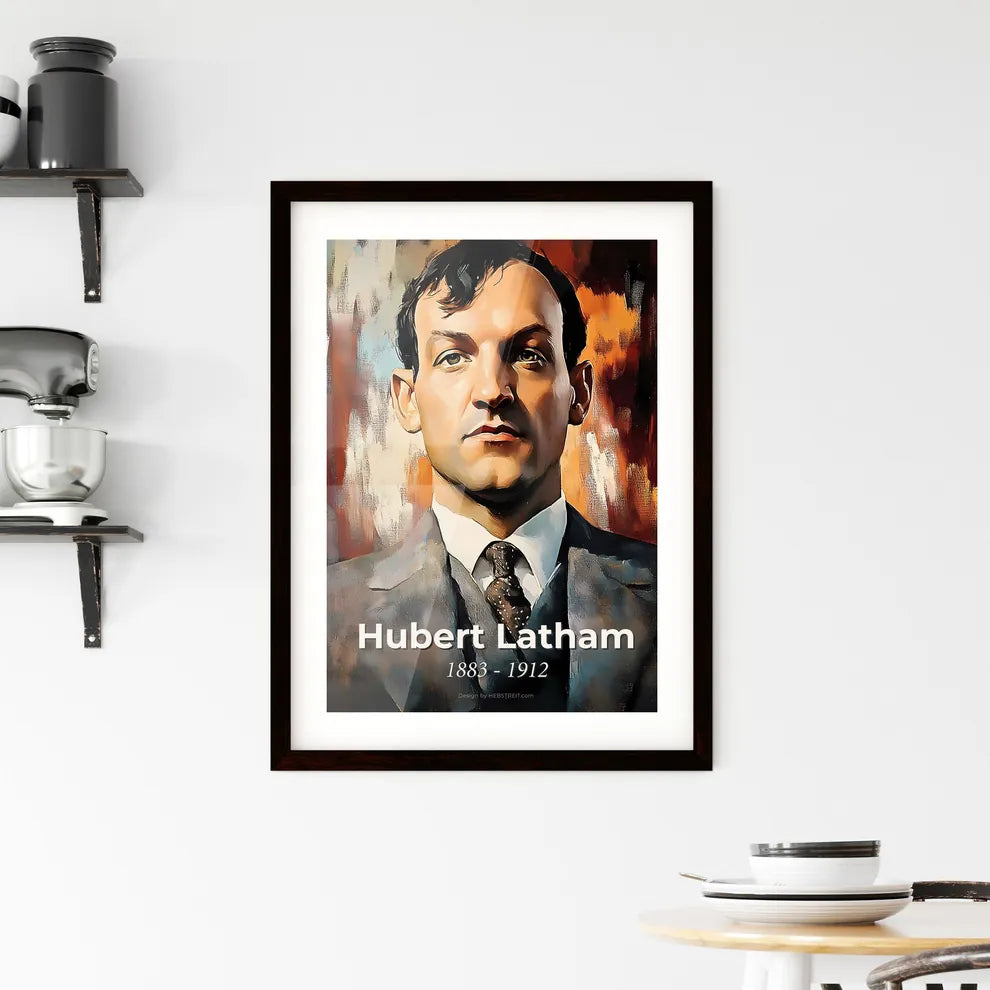 Portrait of Hubert Latham Hangings