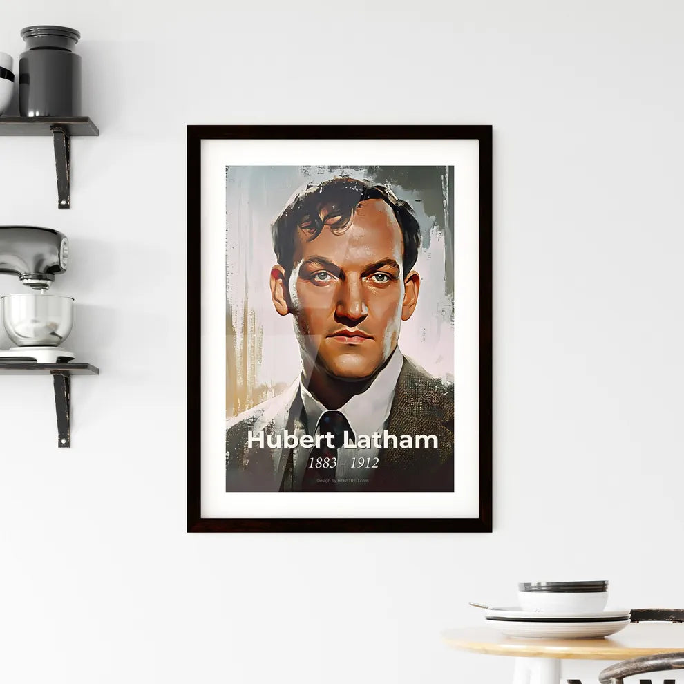 Portrait of Hubert Latham Hangings