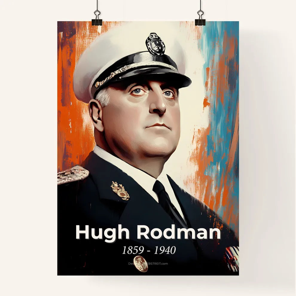 Portrait of Hugh Rodman Poster