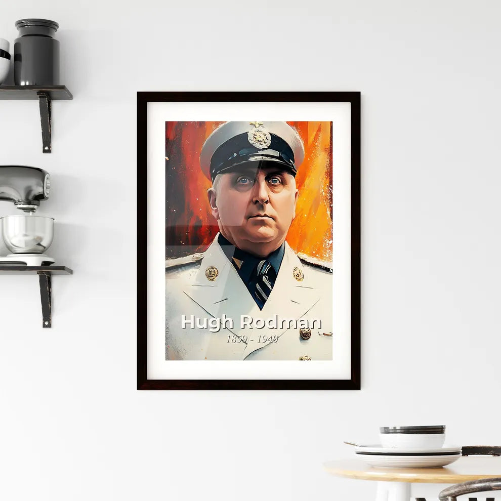 Portrait of Hugh Rodman Hangings