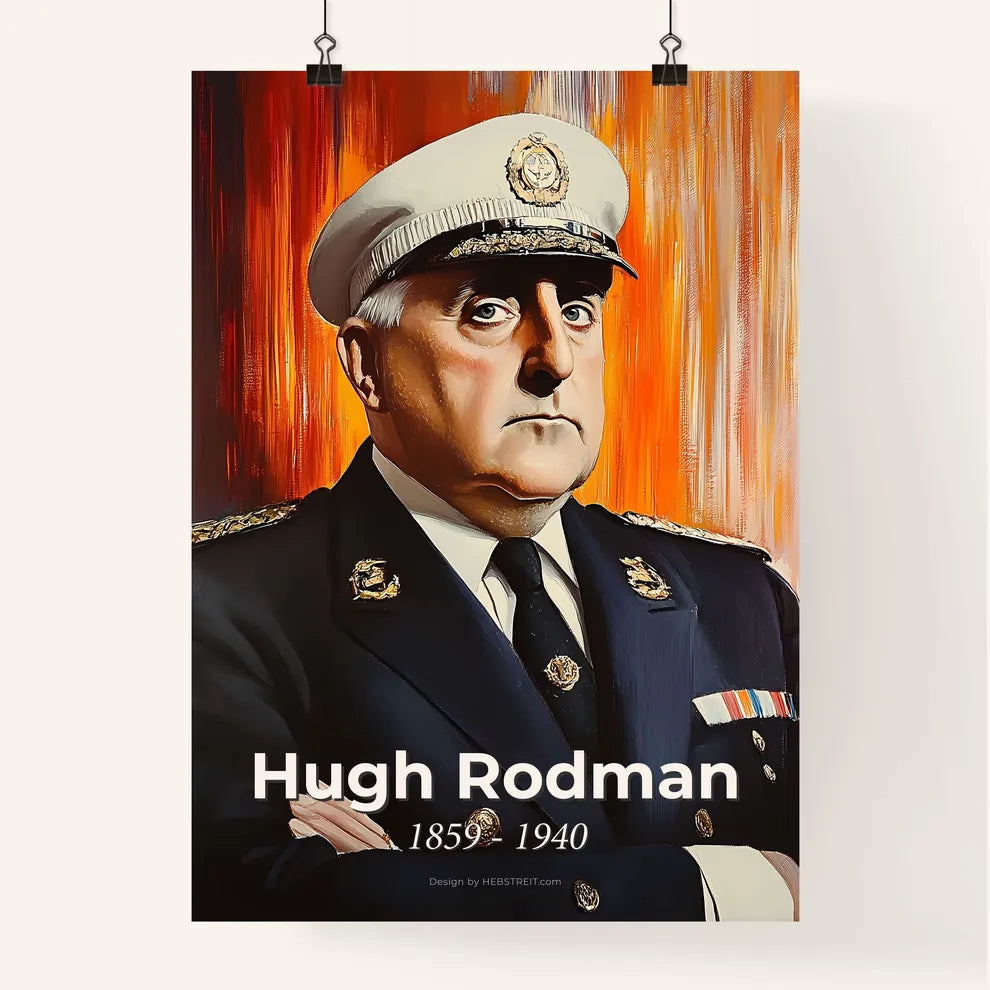 Portrait of Hugh Rodman Poster