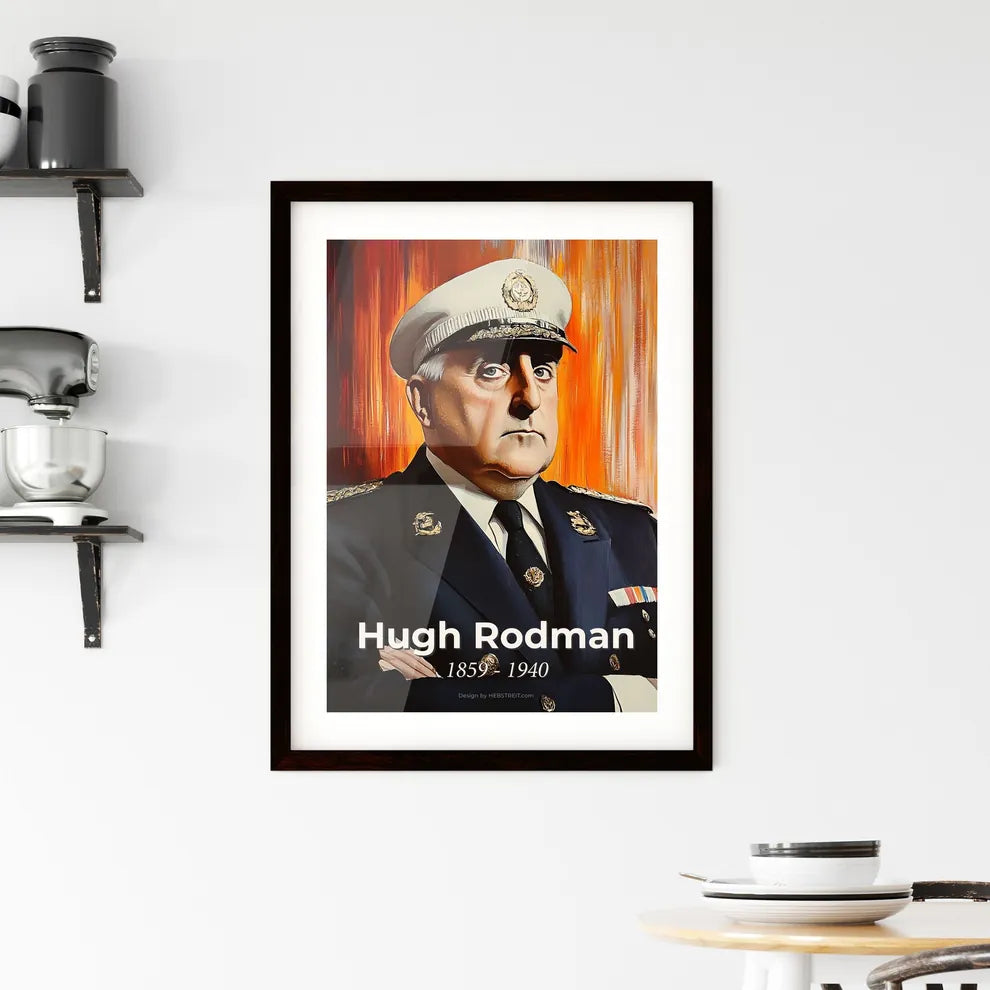 Portrait of Hugh Rodman Hangings