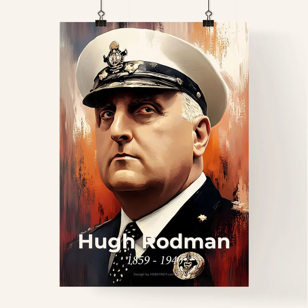 Portrait of Hugh Rodman Poster
