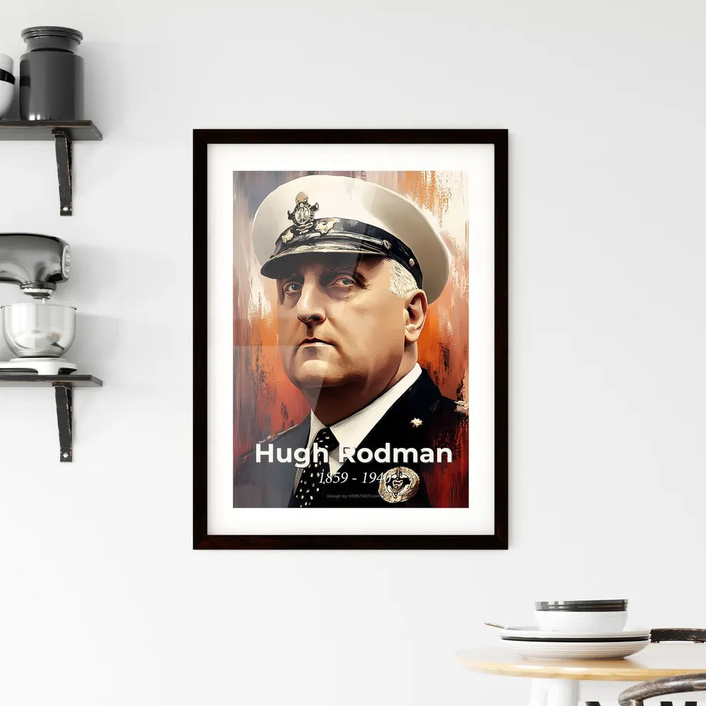 Portrait of Hugh Rodman Hangings