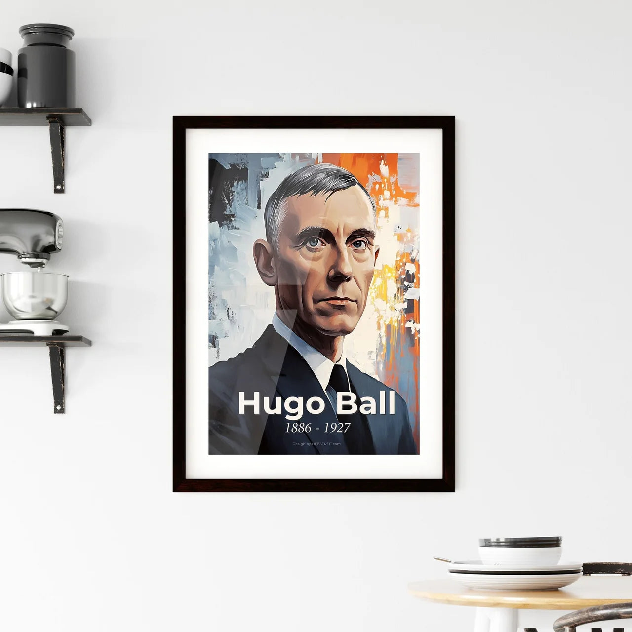 Portrait of Hugo Ball Hangings