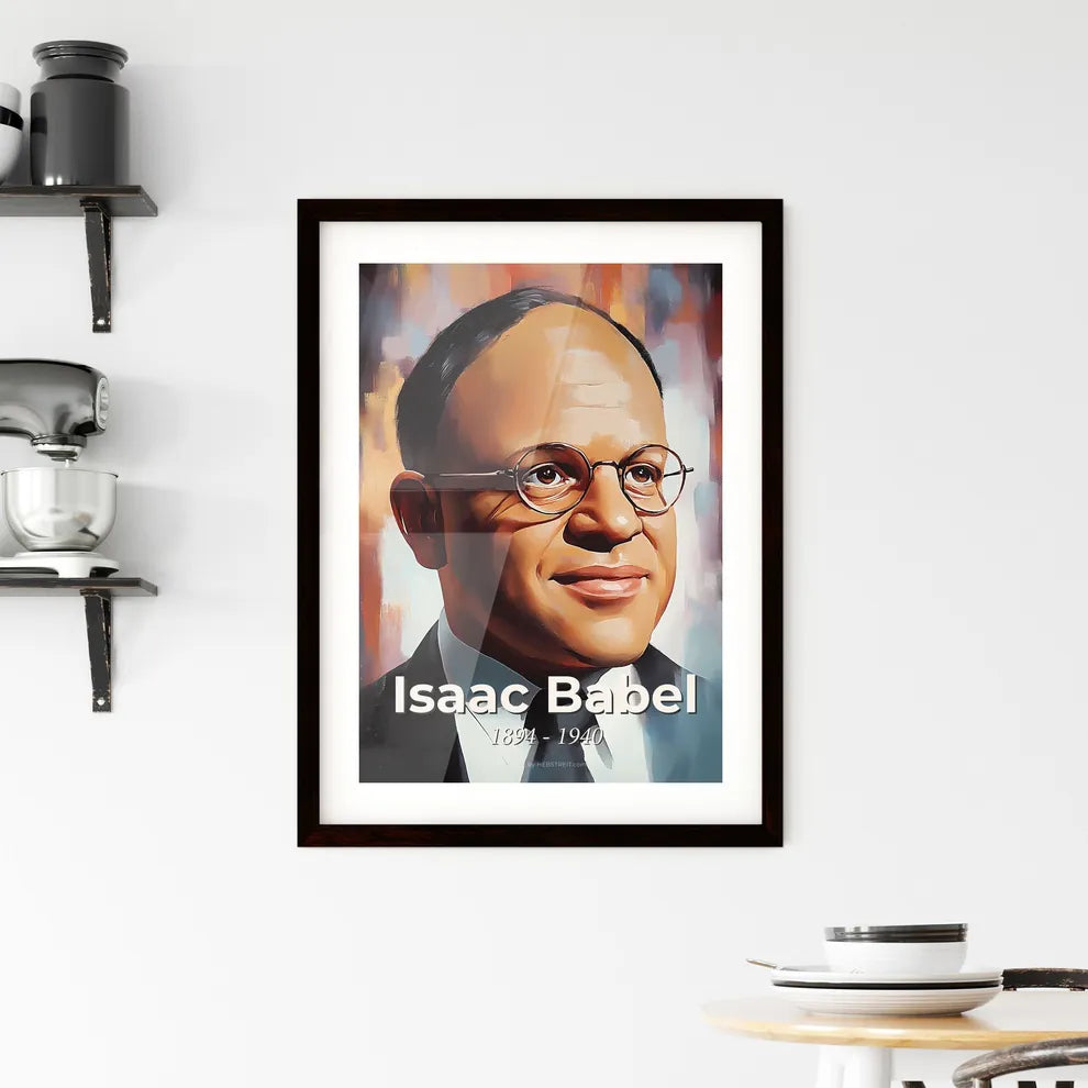 Portrait of Isaac Babel Hangings