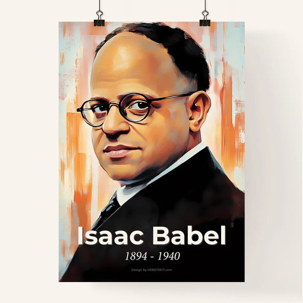 Portrait of Isaac Babel Poster