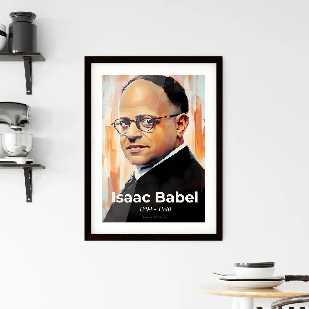Portrait of Isaac Babel Hangings