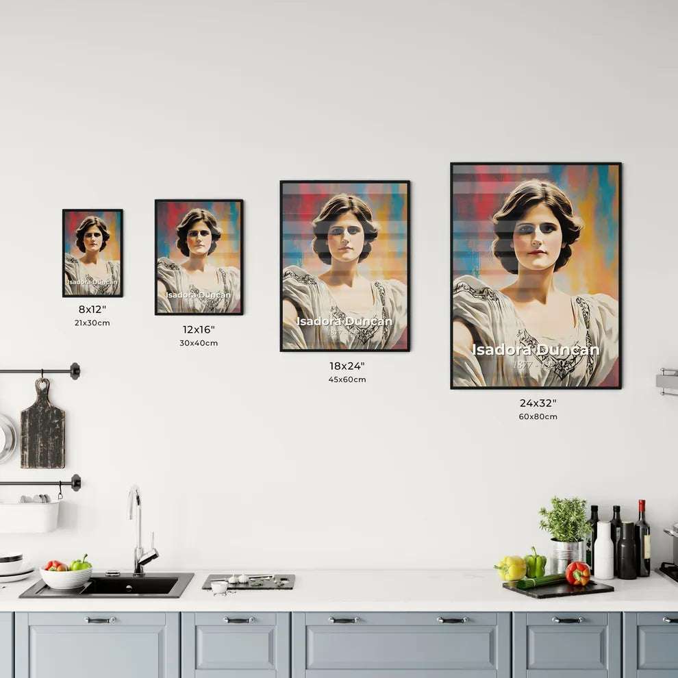 Portrait of Isadora Duncan - Kitchen Hangings