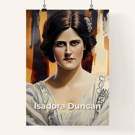 Portrait of Isadora Duncan Poster