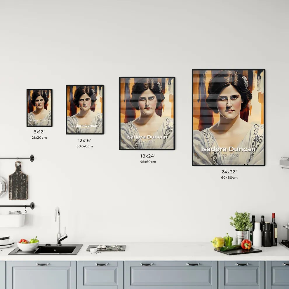 Portrait of Isadora Duncan - Kitchen Hangings