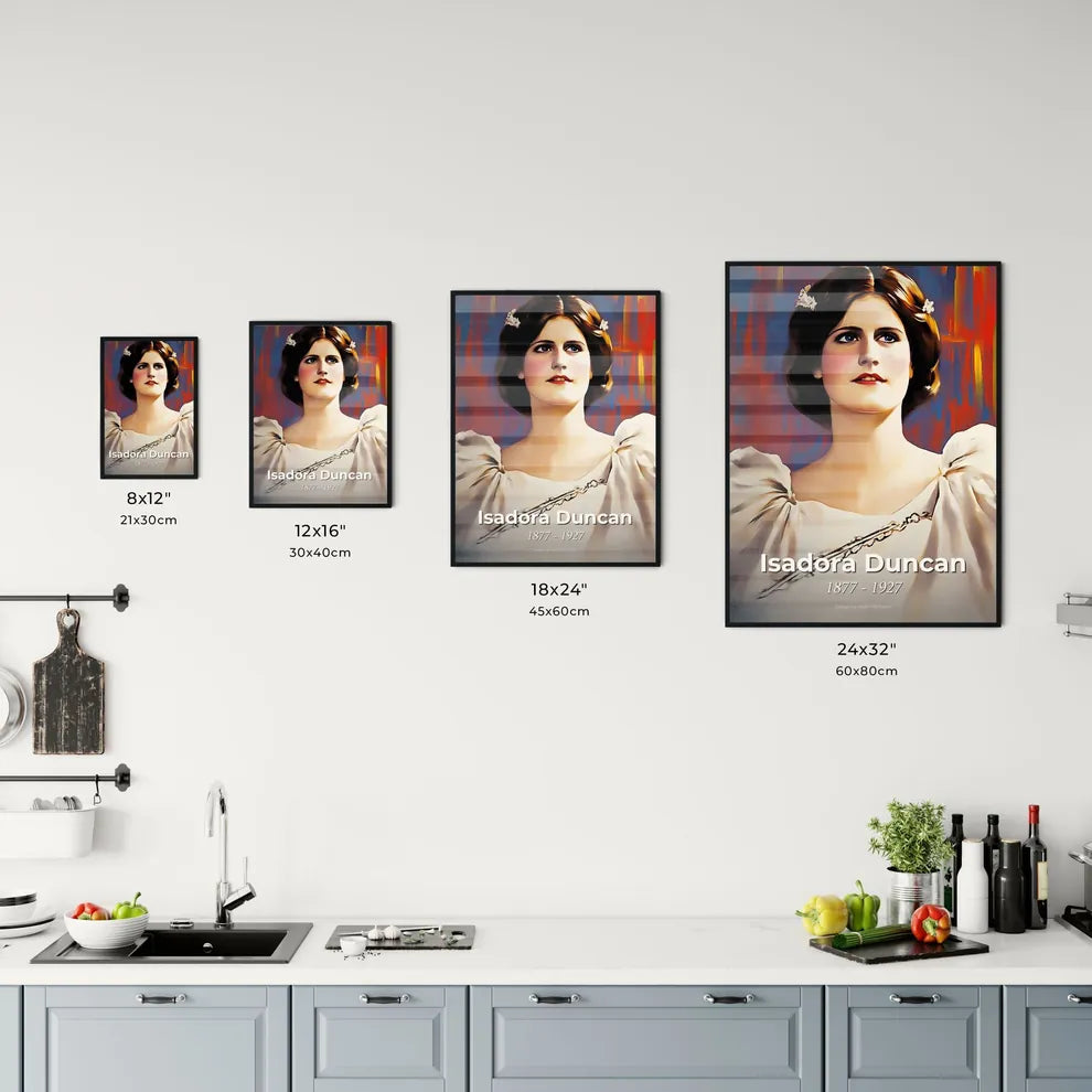 Portrait of Isadora Duncan - Kitchen Hangings