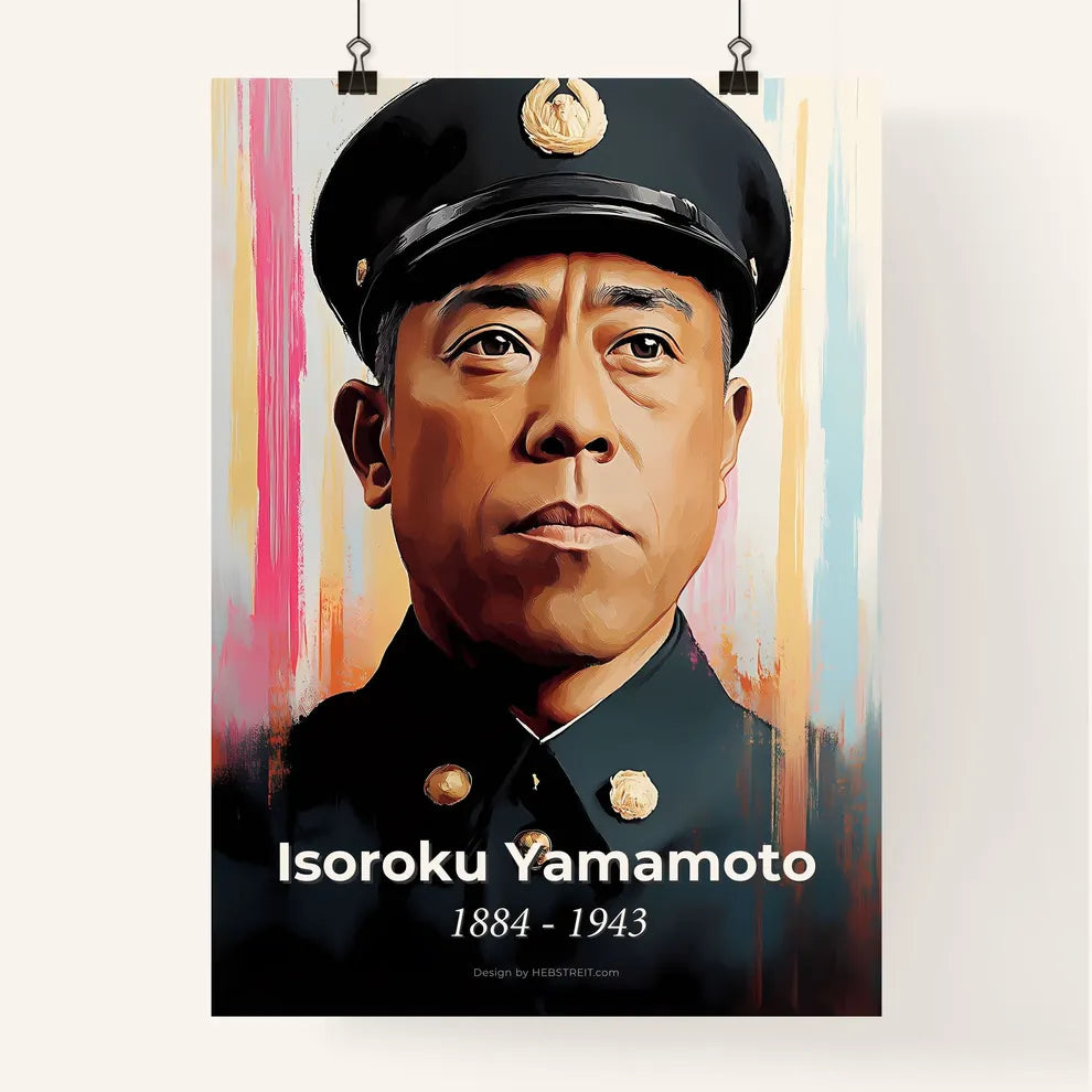 Portrait of Isoroku Yamamoto Poster