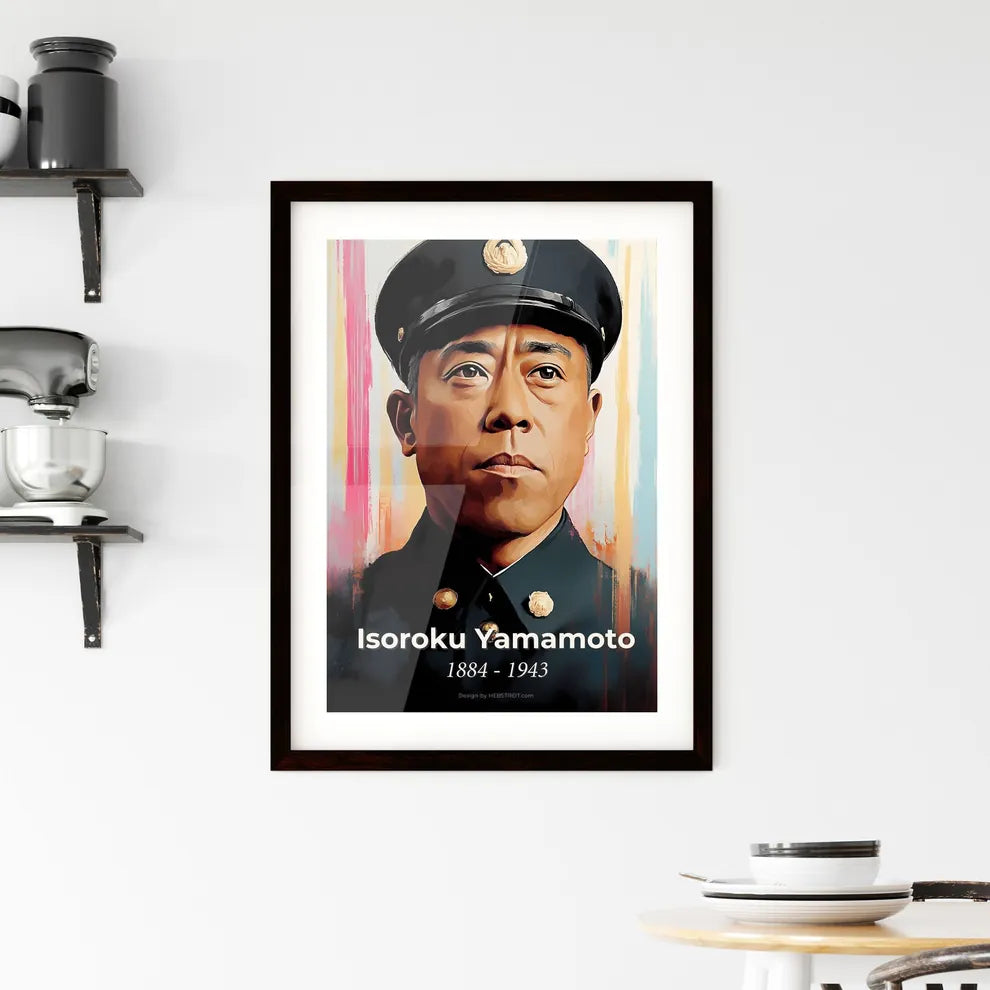 Portrait of Isoroku Yamamoto Hangings