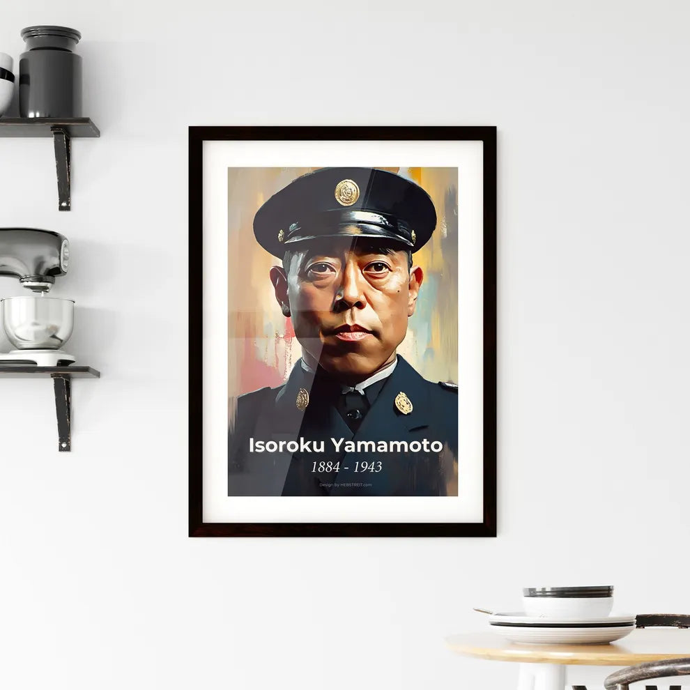Portrait of Isoroku Yamamoto Hangings