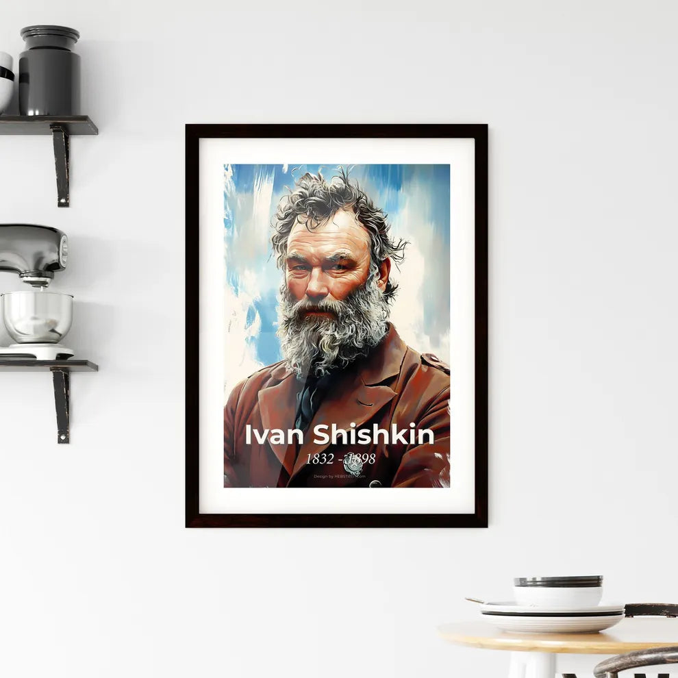 Portrait of Ivan Shishkin Hangings