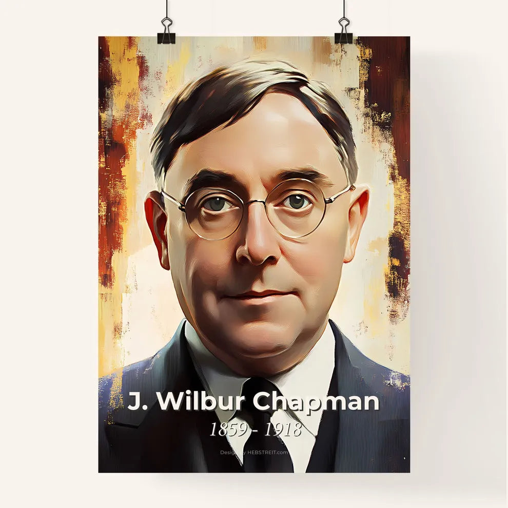 Portrait of J. Wilbur Chapman Poster