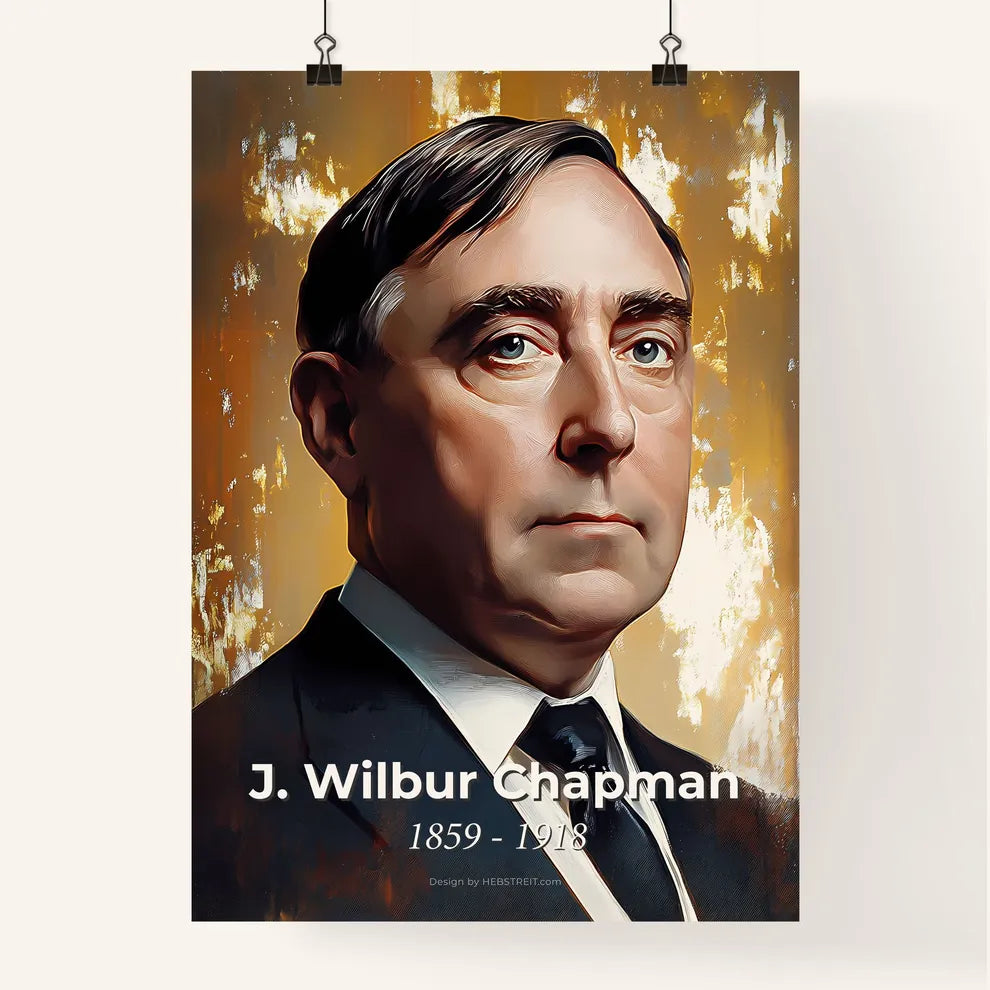 Portrait of J. Wilbur Chapman Poster