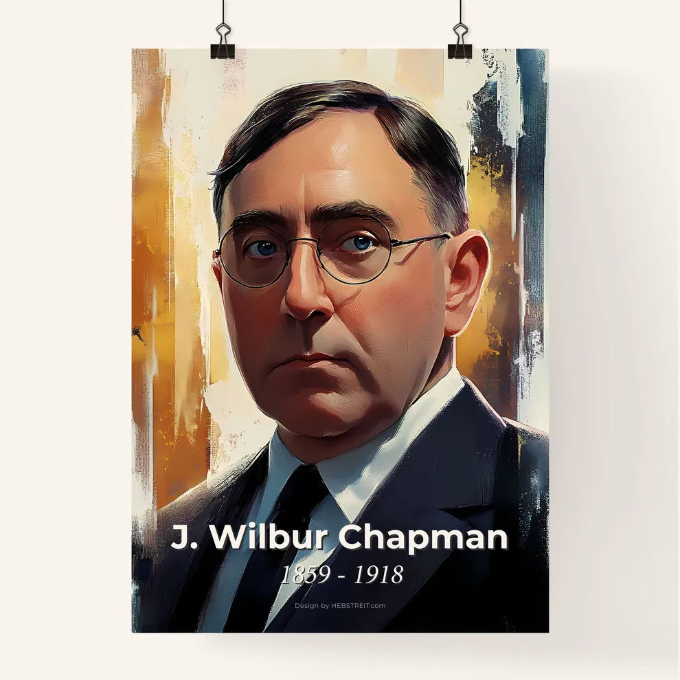 Portrait of J. Wilbur Chapman Poster