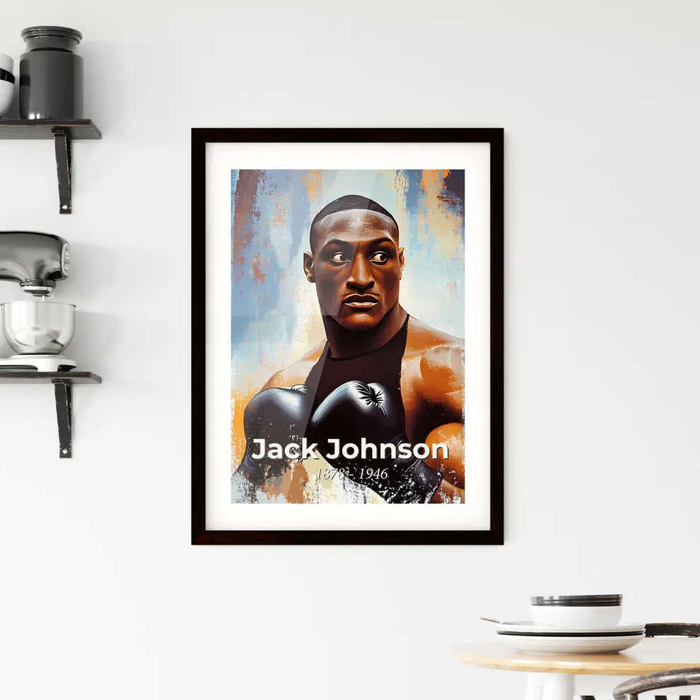 Portrait of Jack Johnson Hangings