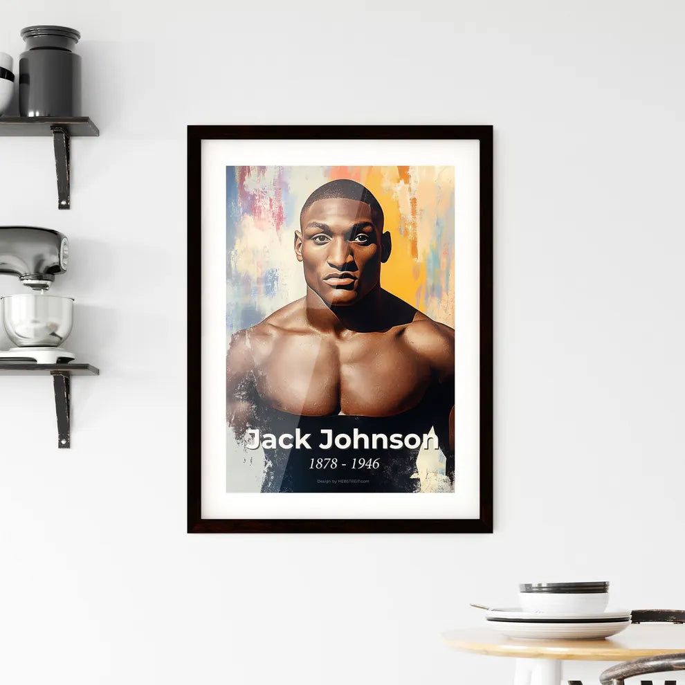 Portrait of Jack Johnson Hangings