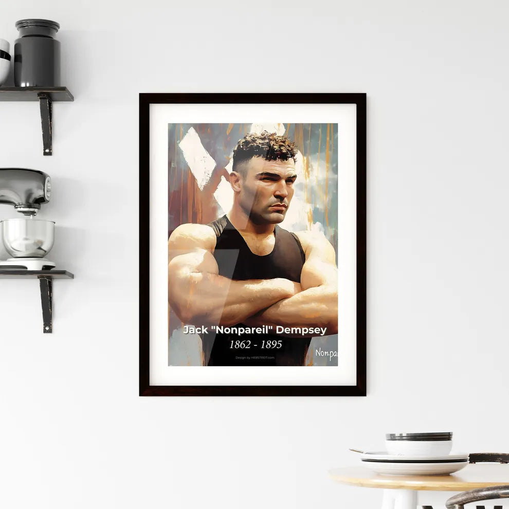 Portrait of Jack "Nonpareil" Dempsey Hangings