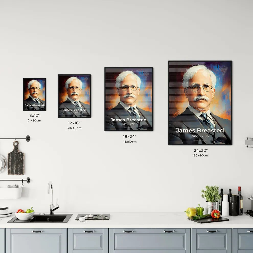 Portrait of James Breasted Size Chart