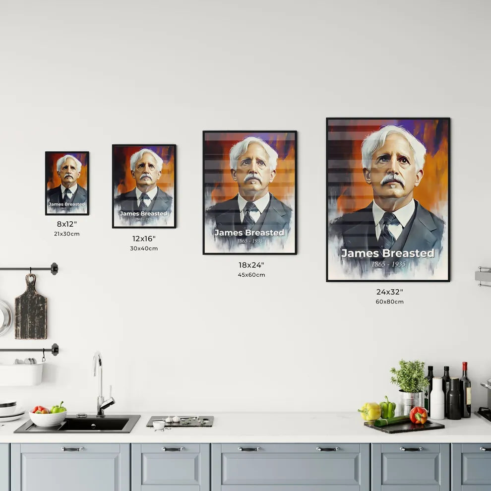 Portrait of James Breasted Size Chart