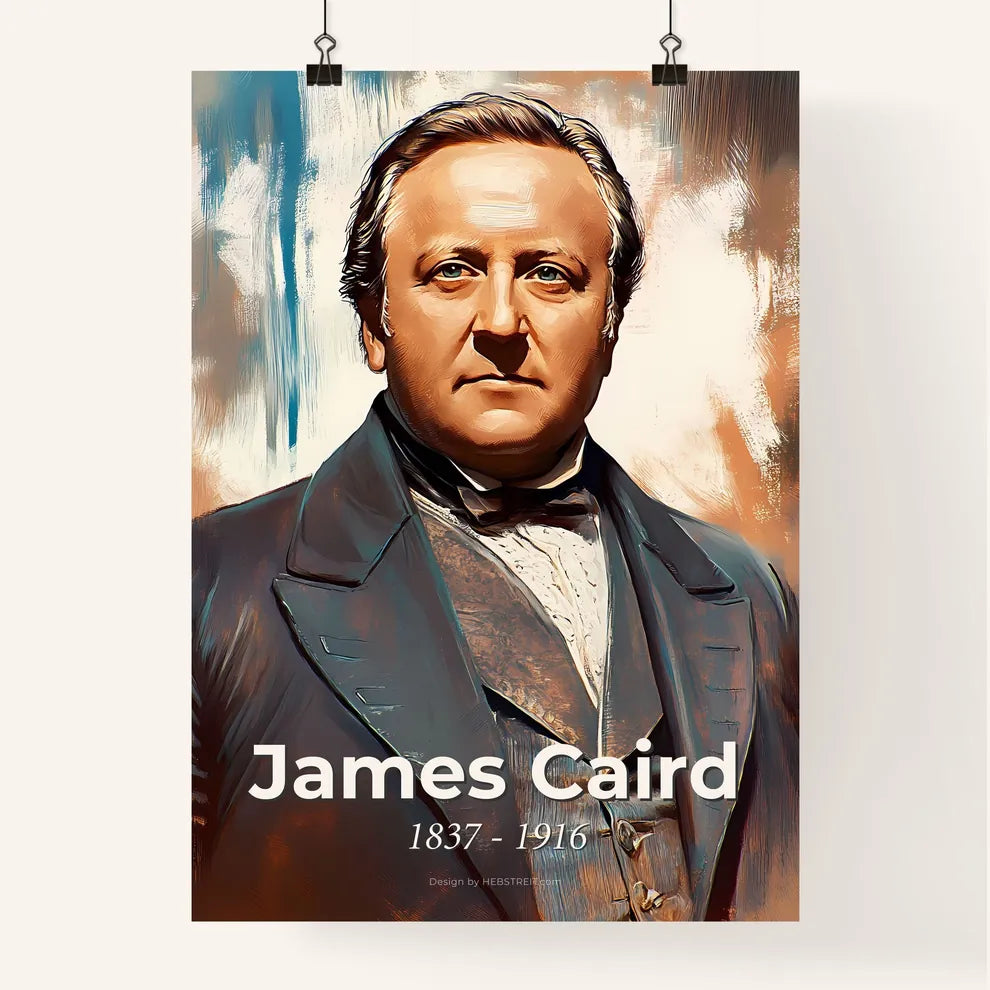 Portrait of James Caird Poster